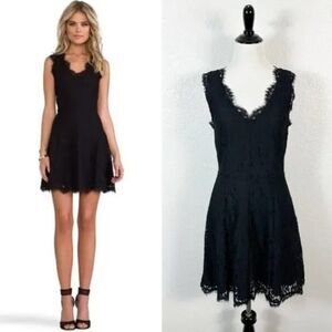 NEW! JOIE Nikolina Sleeveless A-line LACE Neiman Marcus DRESS SOLD OUT! RET:$298